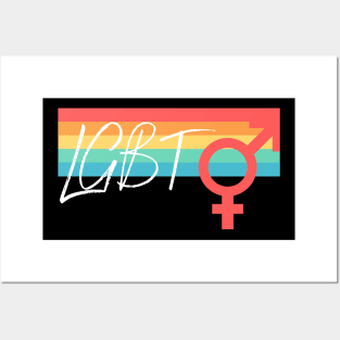 LGBTQ Rock Paper SCISSORS Posters and Art